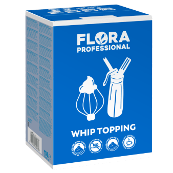 Flora Professional Sweet Whip Topping 10L Bib