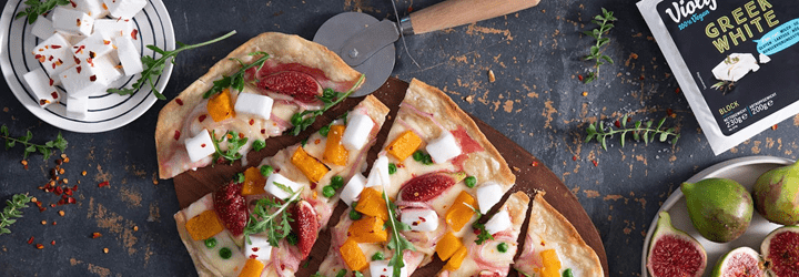 Rostlinná pizza