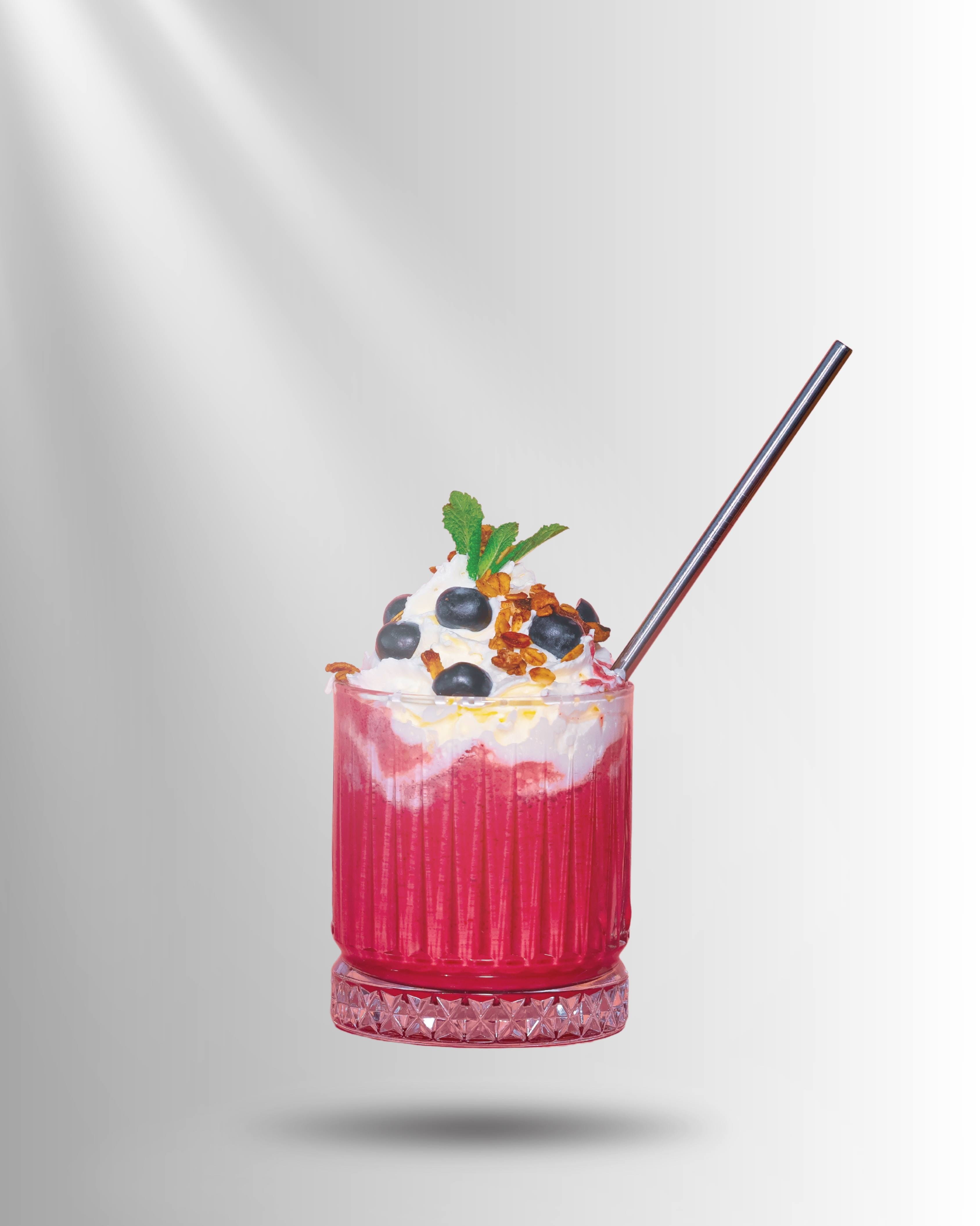 recipe image Borůvkový shake