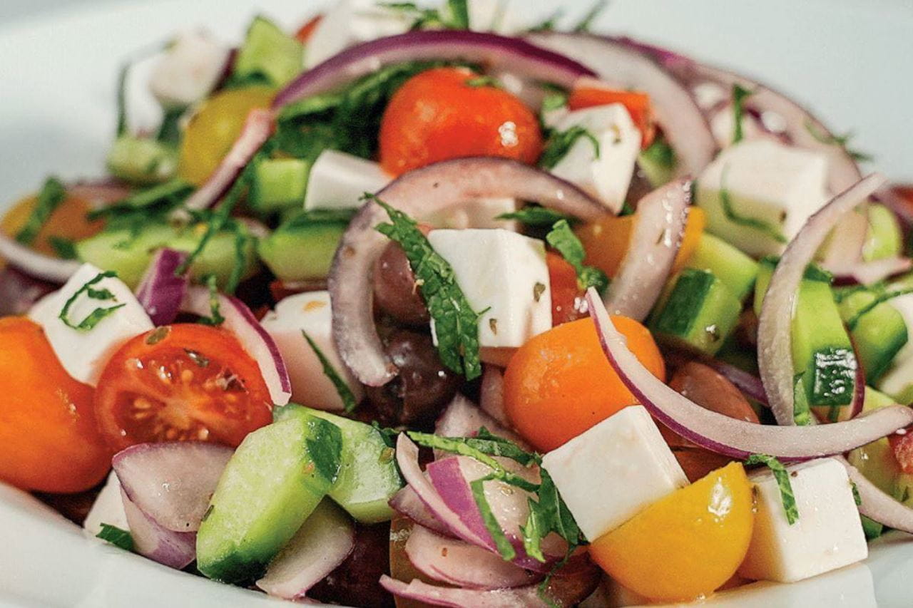 recipe image Lehký salát v Řeckém stylu
