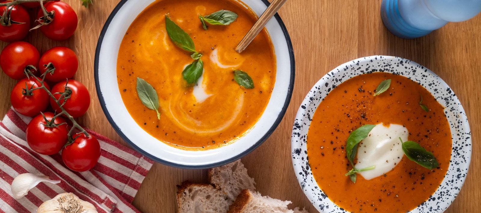 recipe image Polévka z pečených rajčat