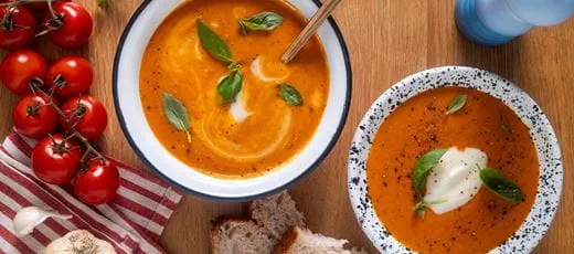 recipe image Polévka z pečených rajčat