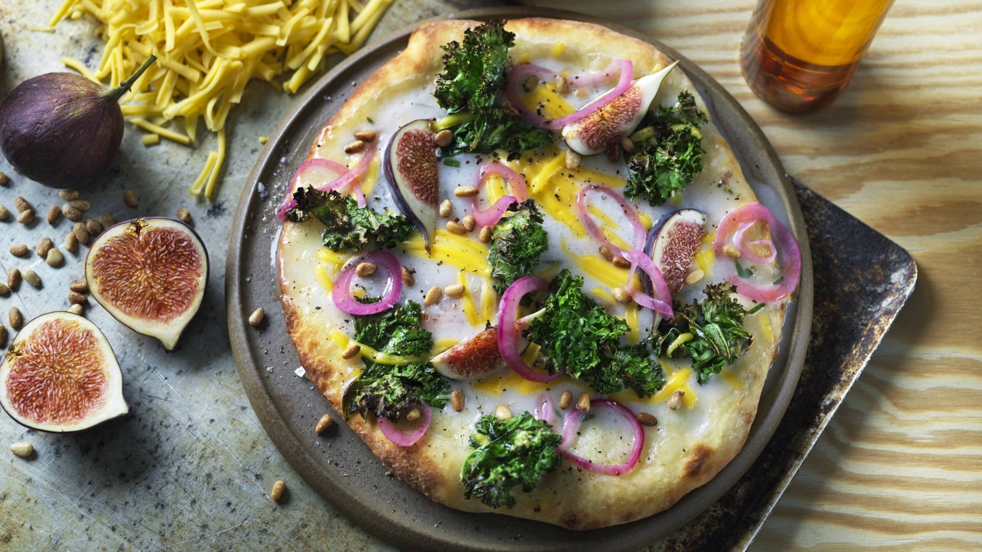 recipe image White pizza