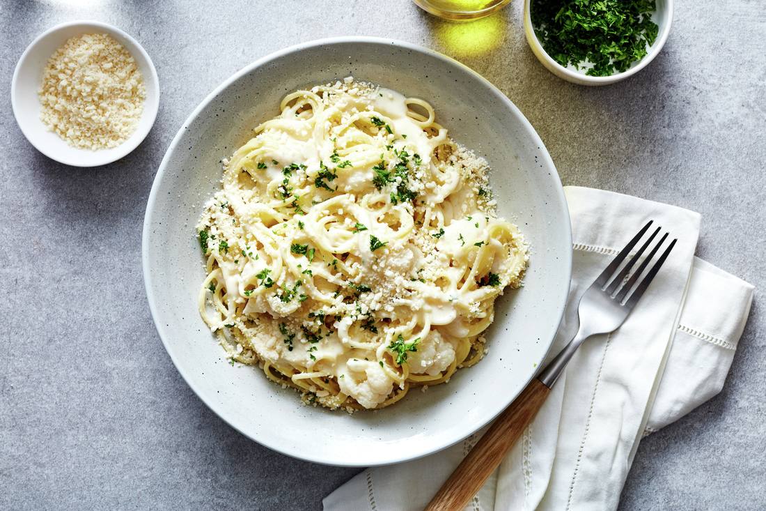 recipe image Pasta Alfredo with Extra Change