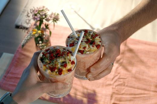 recipe image Jordbær Smoothie Opskrift