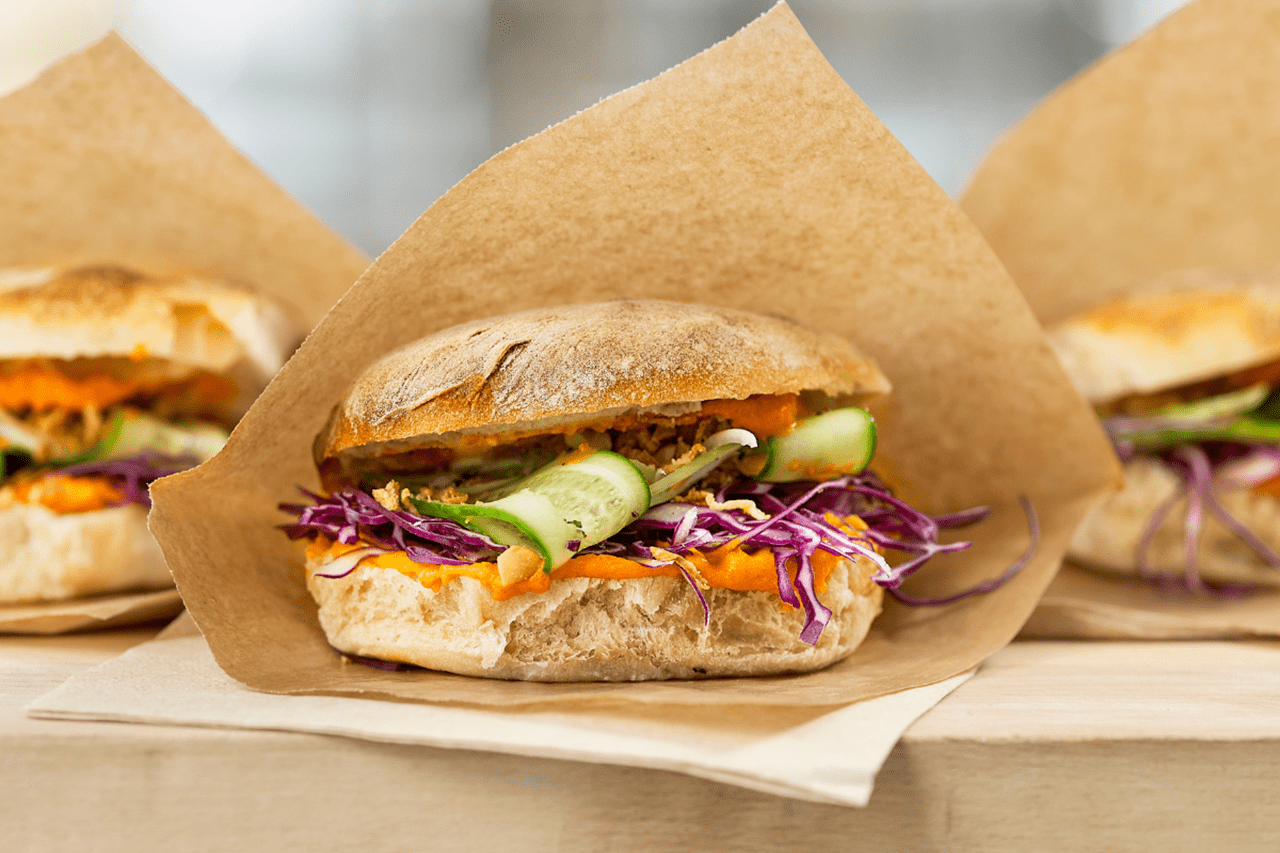 recipe image Creamy spread med gochujang og gulerødder