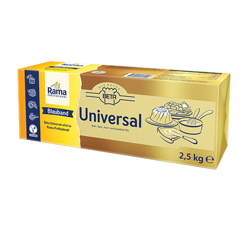 Beta Universal / Rama Blauband Universal 79% Fett, 4 x 2,5kg