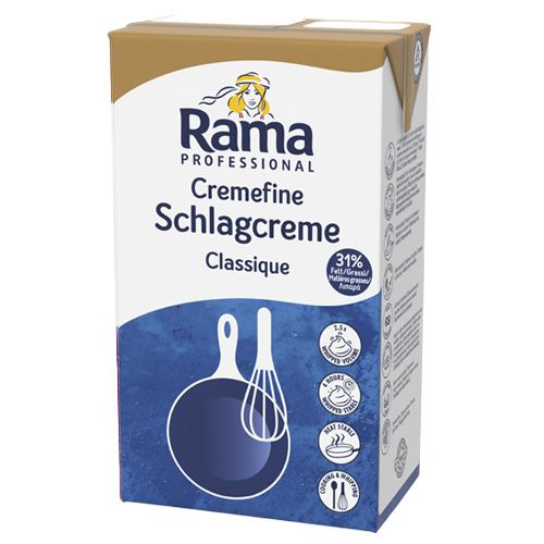 Rama Cremefine Schlagcreme 31% Fett, 8x1l