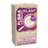 Sahnealternative Flora mit 15% Fett zum Kochen: Praktisches Format