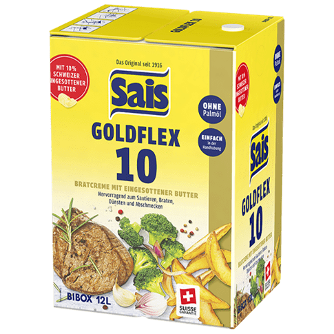 Sais Goldflex: Pflanzenöl mit Buttergeschmack