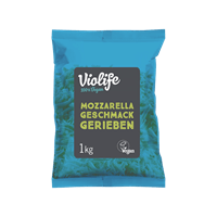 Veganer Streukäse mit Mozzarella Geschmack zum Überbacken