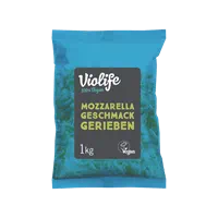 Veganer Streukäse mit Mozzarella Geschmack zum Überbacken