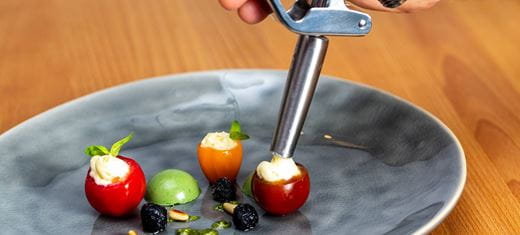 recipe image Veganer Mozarella Espuma