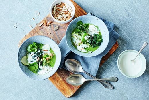 recipe image Grünkohl-Spinat-Suppe