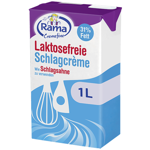 Rama Cremefine Schlagcreme laktosefrei 31 Fett 8x1l