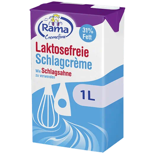 Rama Cremefine Schlagcreme laktosefrei 31 Fett 8x1l