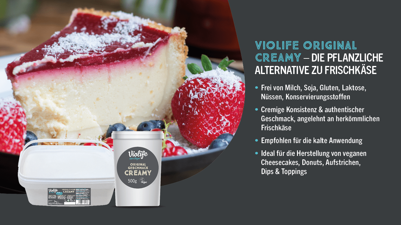 Vergleichstabelle mit Flora Plant und Milchprodukten