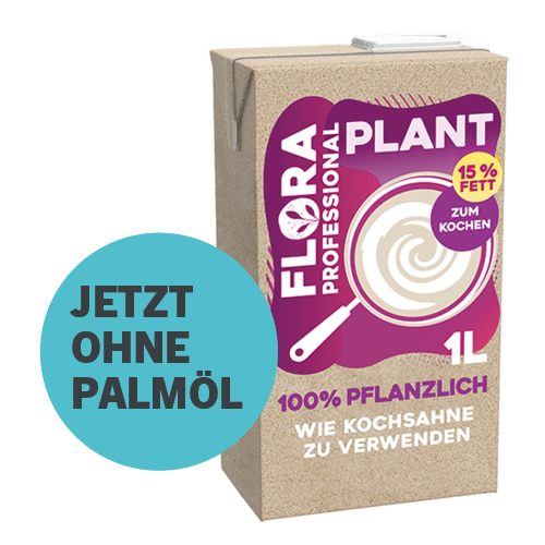 Flora Professional Plant zum Kochen pflanzliche Sahnealternative 8 x 1l
