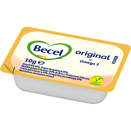 Produktvorschau von der Portionspackung Becel Original 10g - Vegan