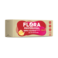 Flora 100% Pflanzliche Alternative zu Butter, ungesalzen,4x2.5kg