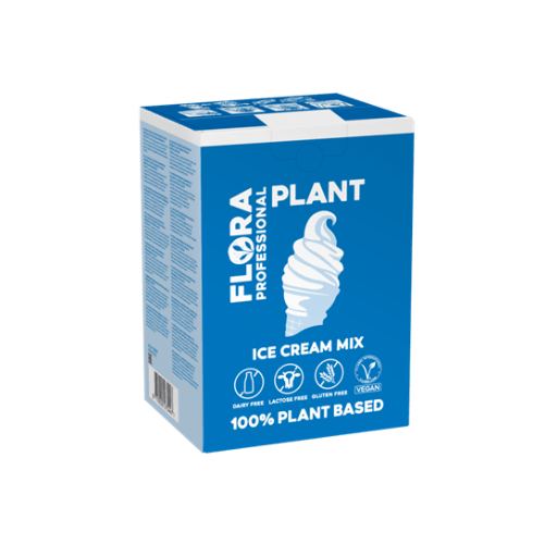 Flora Professional Plant Ice Cream Mix 7,3% Fett, 1x10l