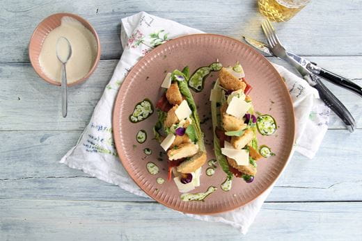 recipe image New Caesar Salat