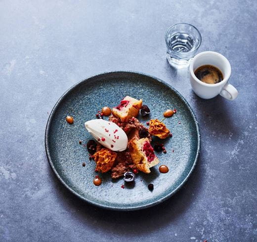 recipe image Veganes  Kirsch Trio