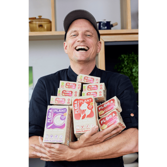 Das Gesicht für Flora & Violife: Sebastian Copien