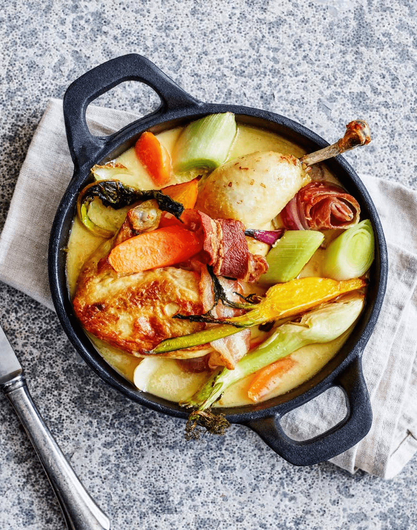 recipe image Κοτόπουλο με λαχανικά της Άνοιξης