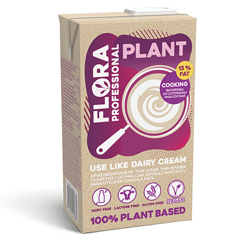 Φυτική Κρέμα Flora Plant 15% λιπαρά για μαγειρική