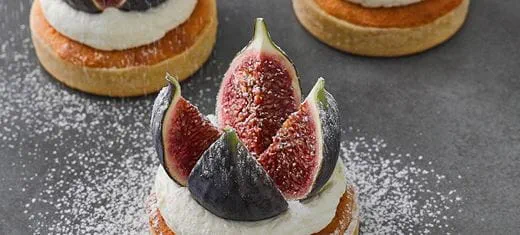 recipe image Ταρτάκια με βανίλια και σύκο