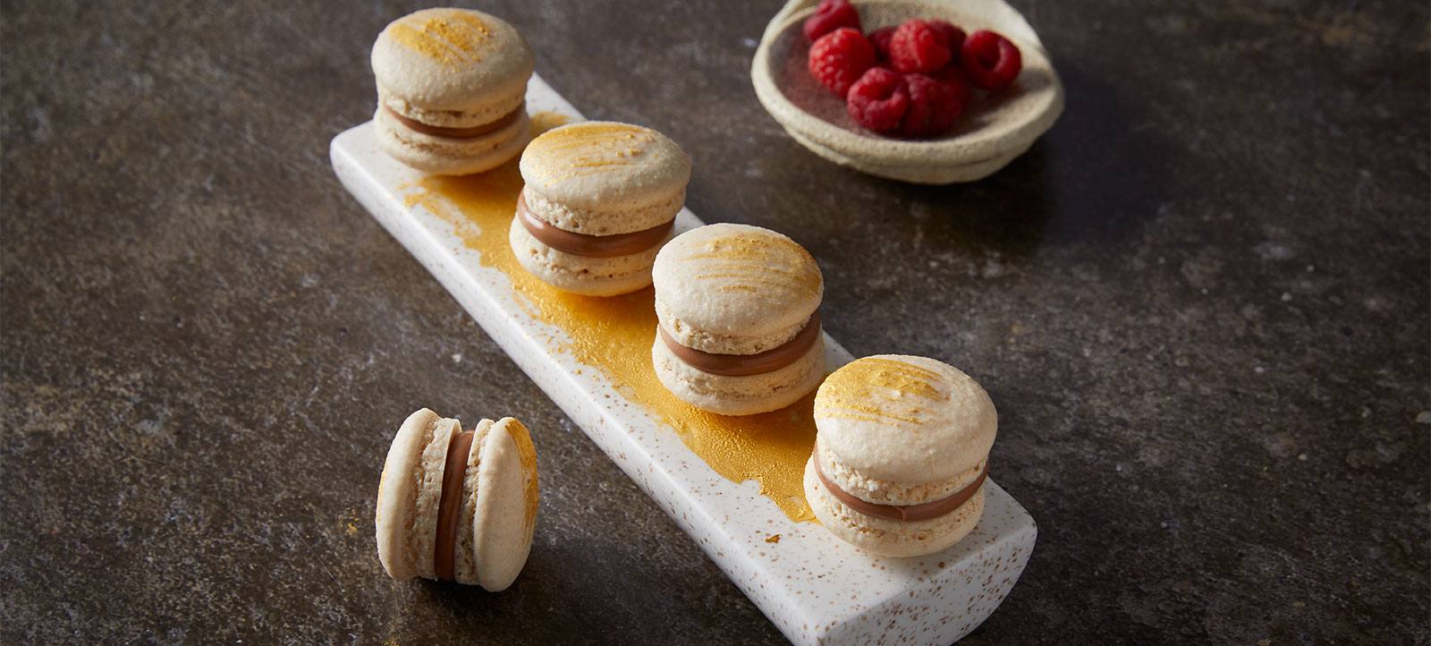 recipe image Amatika Caramel Macaron