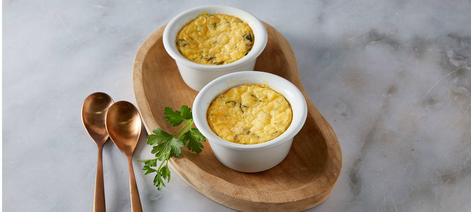 recipe image Crème brulee με τριμμένο τυρί Prosociano