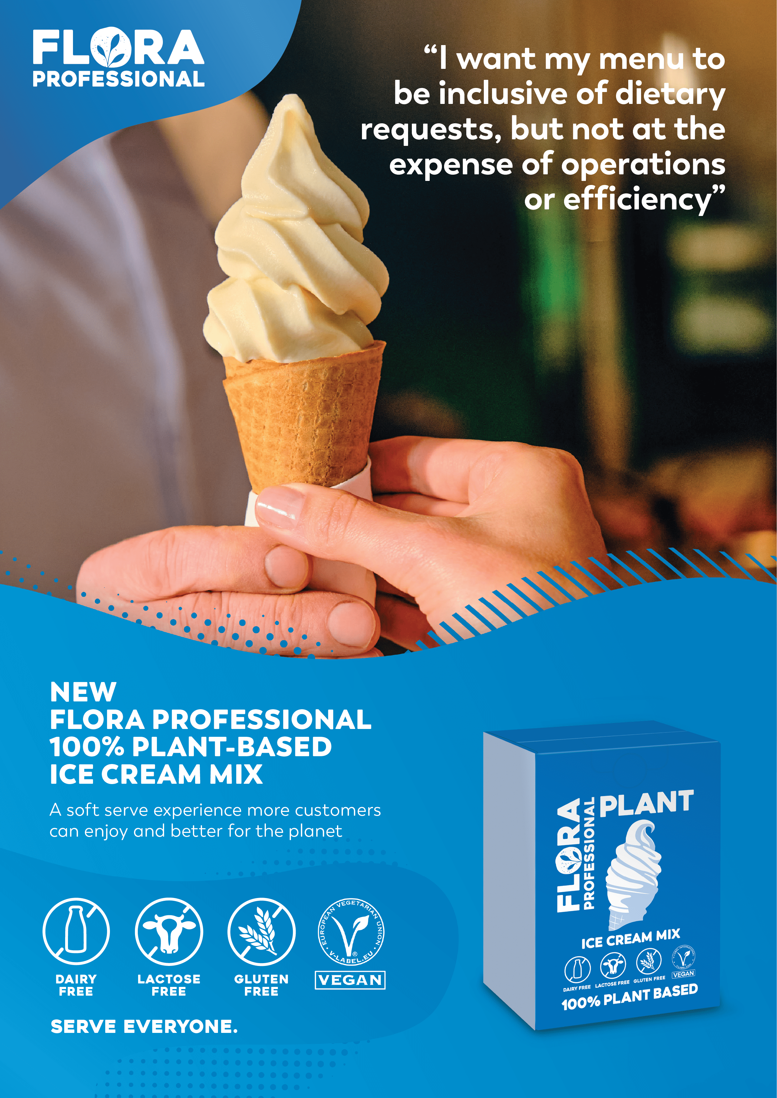 Flora Plant Ice Cream Mix