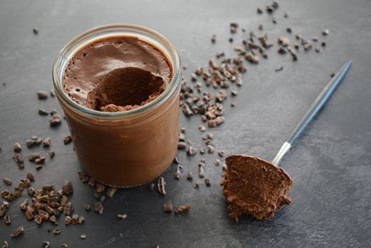 recipe image Chocolate & Peppermint Mousse