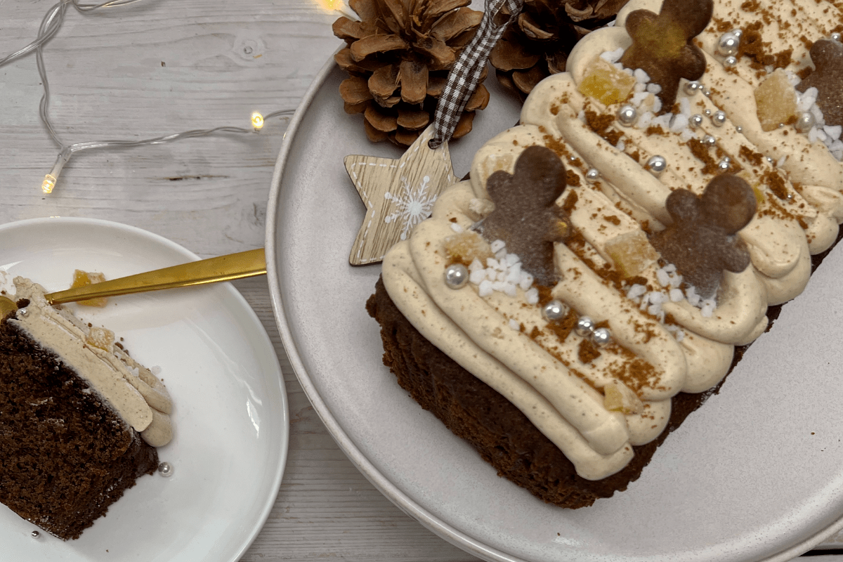recipe image Gingerbread Latte Loaf Cake