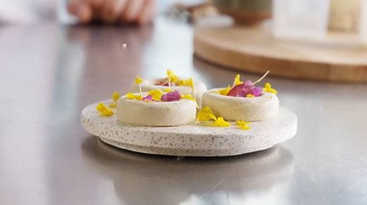 recipe image Lychee Rose Pana Cotta