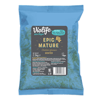 Violife Epic Mature Cheddar Flavour Grated 2.5Kg