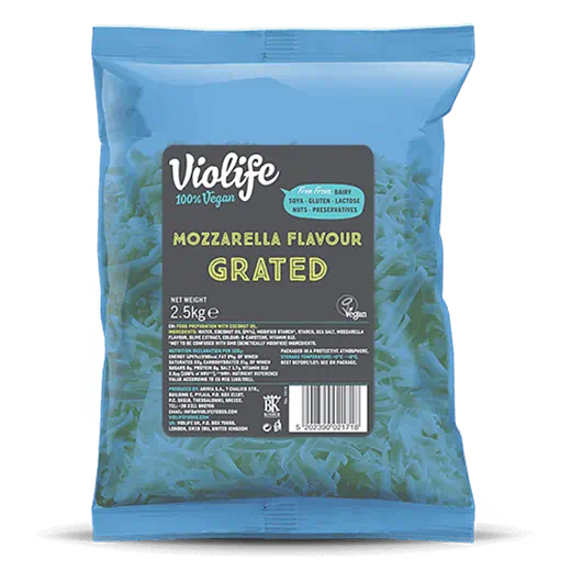 Violife Mozzarella Flavour Grated 2.5kg