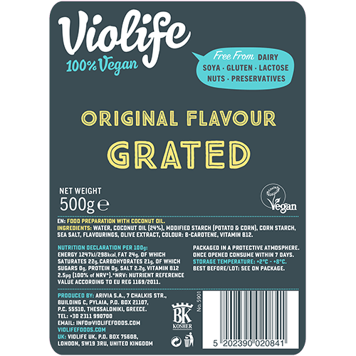 Plant based and dairy free cheese alternative for your business