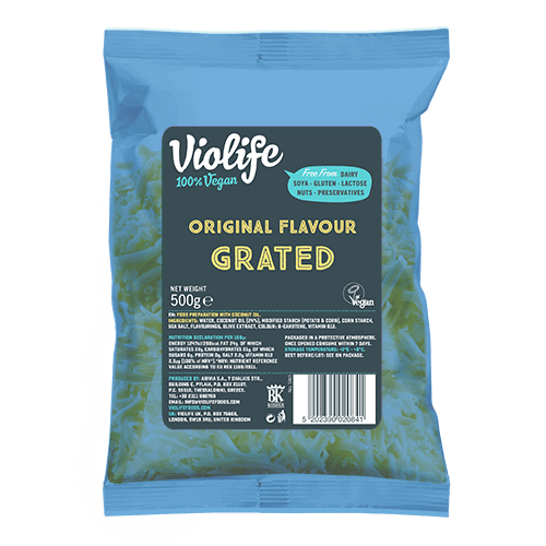 Violife Mature Cheddar Flavour Grated 500g