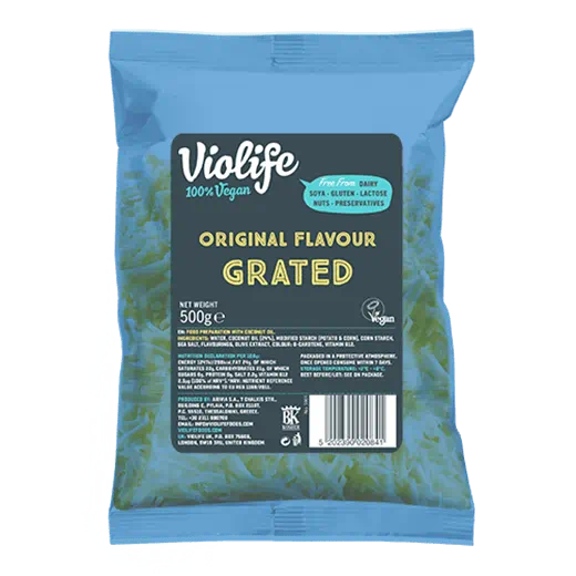 Violife Mature Cheddar Flavour Grated 500g