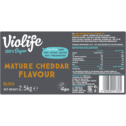 Vegan and dairy free cheese alternative for restaurants