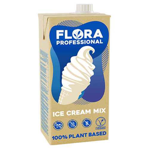 Flora Professional Ice Cream mix, 1L