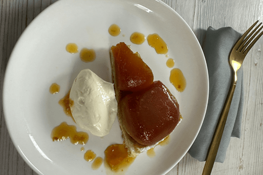 recipe image Pink Lady Apple Tarte Tatin and Crème Chantilly