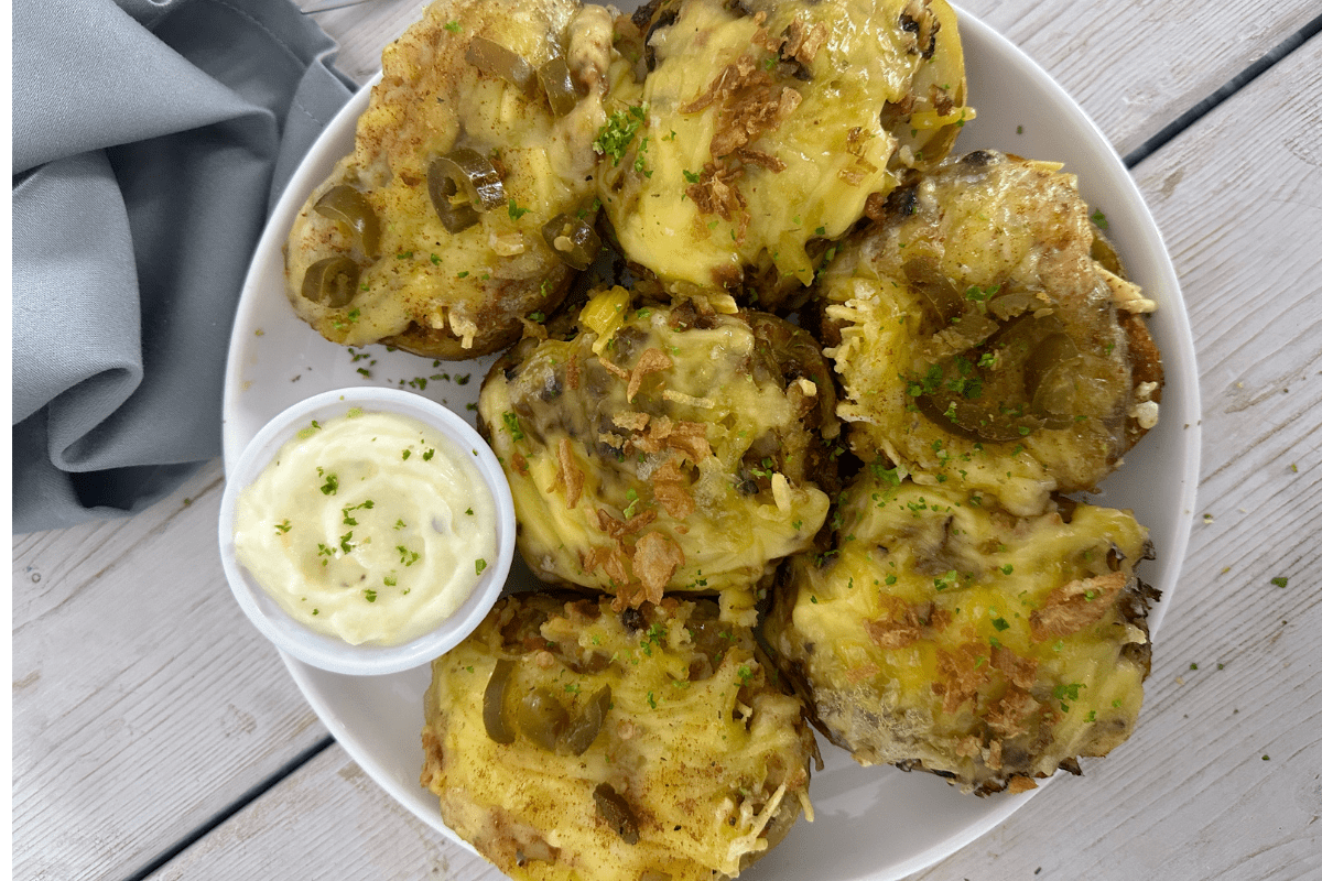 recipe image Loaded Potato Skins