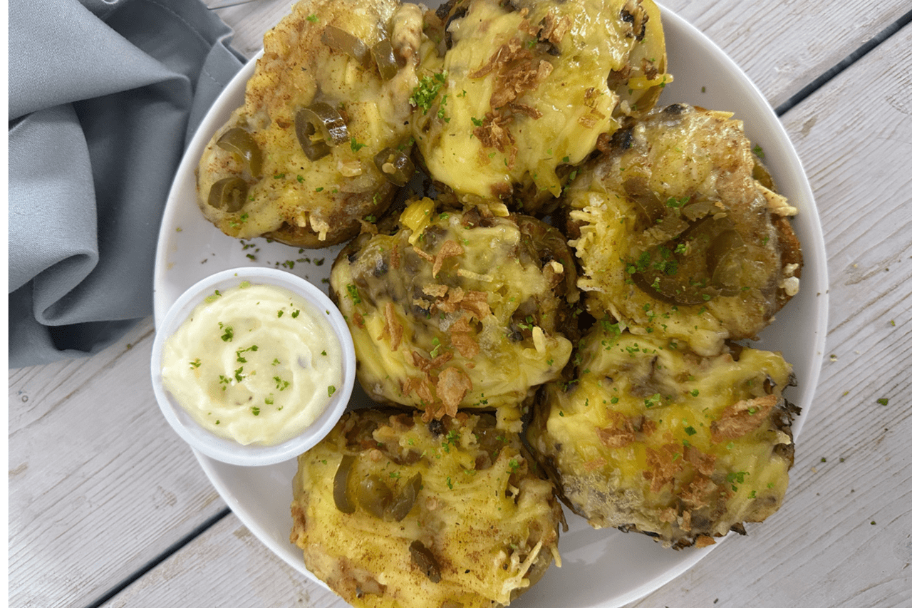recipe image Loaded Potato Skins
