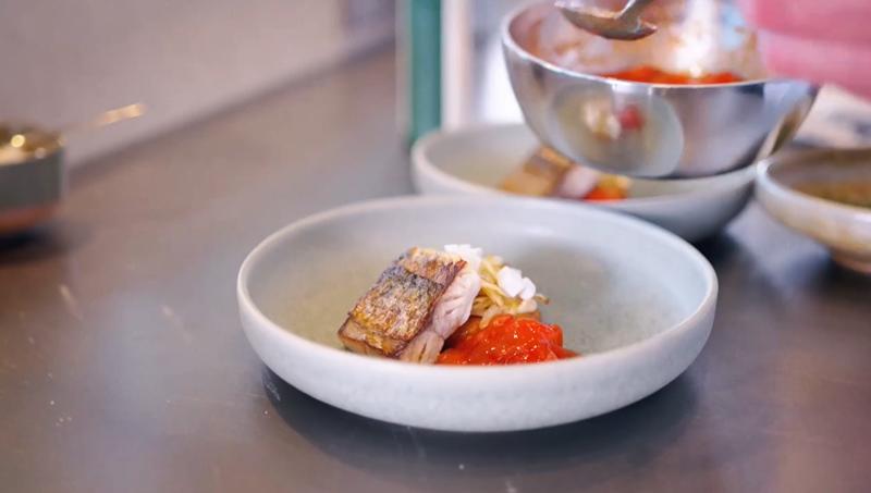 Gnocchi with Grey Mullet