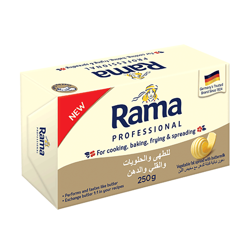 Product Page, Rama Professional Butter ​72% Fat with Buttermilk 250g​