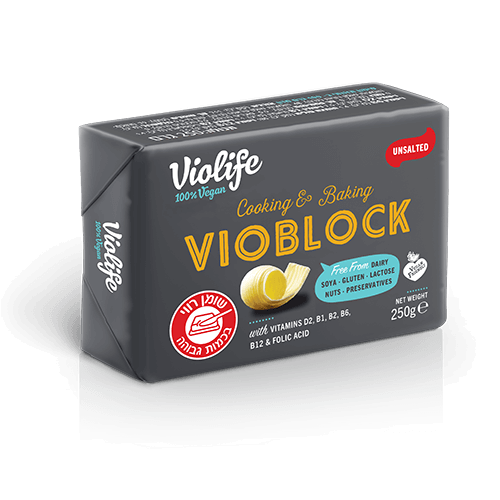 Product Page, Violife Vioblock Plant Butter 79% Fat Unsalted 250g – Palm Oil Free​